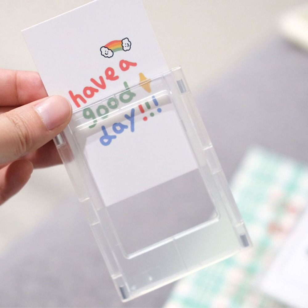 3-Inch Fotolijst Magneet Frame Voor Polaroid Foto Mini Acryl Magnetische Fotolijsten Transparant Acryl Display Stand