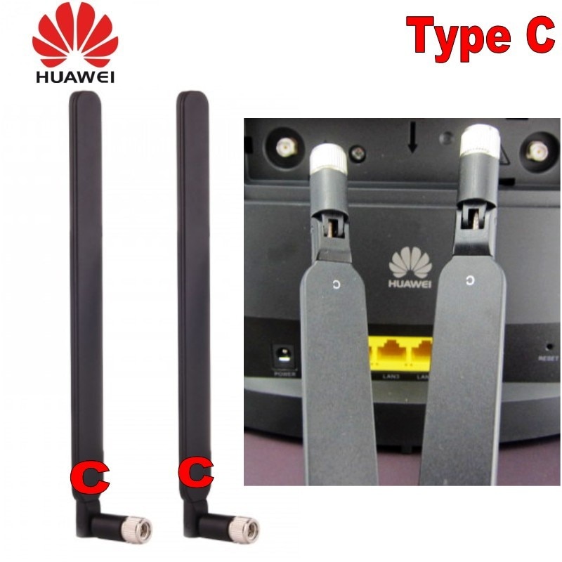 Originale Nero per Huawei Tipo C 4G LTE per B593 b890 B525 b715 B535 B818 antenna Esterna