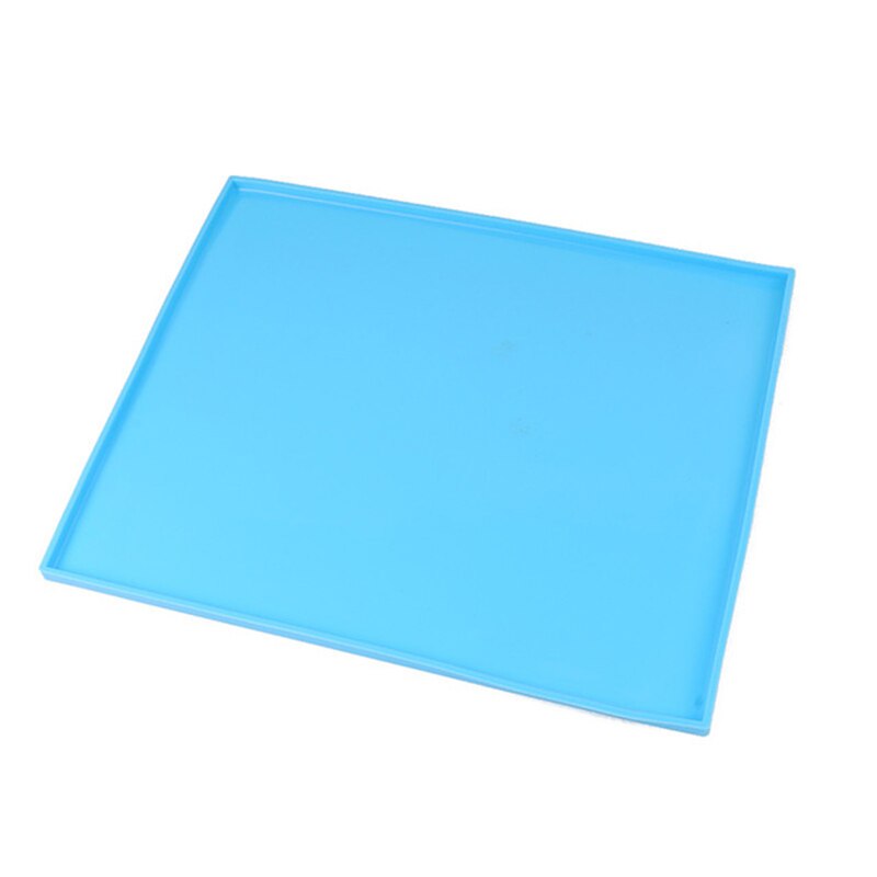 Silicone four tapis de cuisson gâteau rouleau tapis antiadhésif gâteau Pad cuisson pâtisserie outils bricolage gâteaux rouleaux moule suisse rouleau tampons outils de cuisson: blue