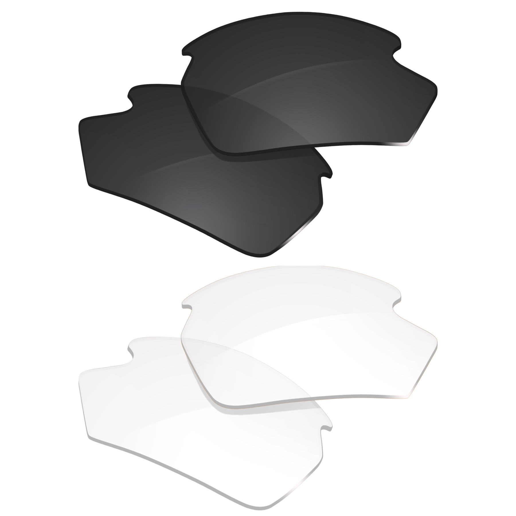 Glintbay Two Pairs Polarized Lenses Replacement for Rudy Project Rydon (SN79 ONLY) Sunglasses-Options: Khaki
