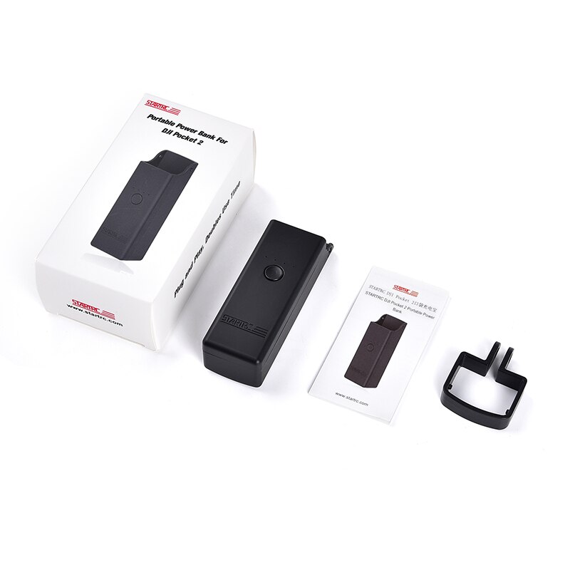 Caja de carga portátil para DJI OSMO Pocket 2, cargador de batería con agarre de mano, accesorios de cámara, cardán: Default Title