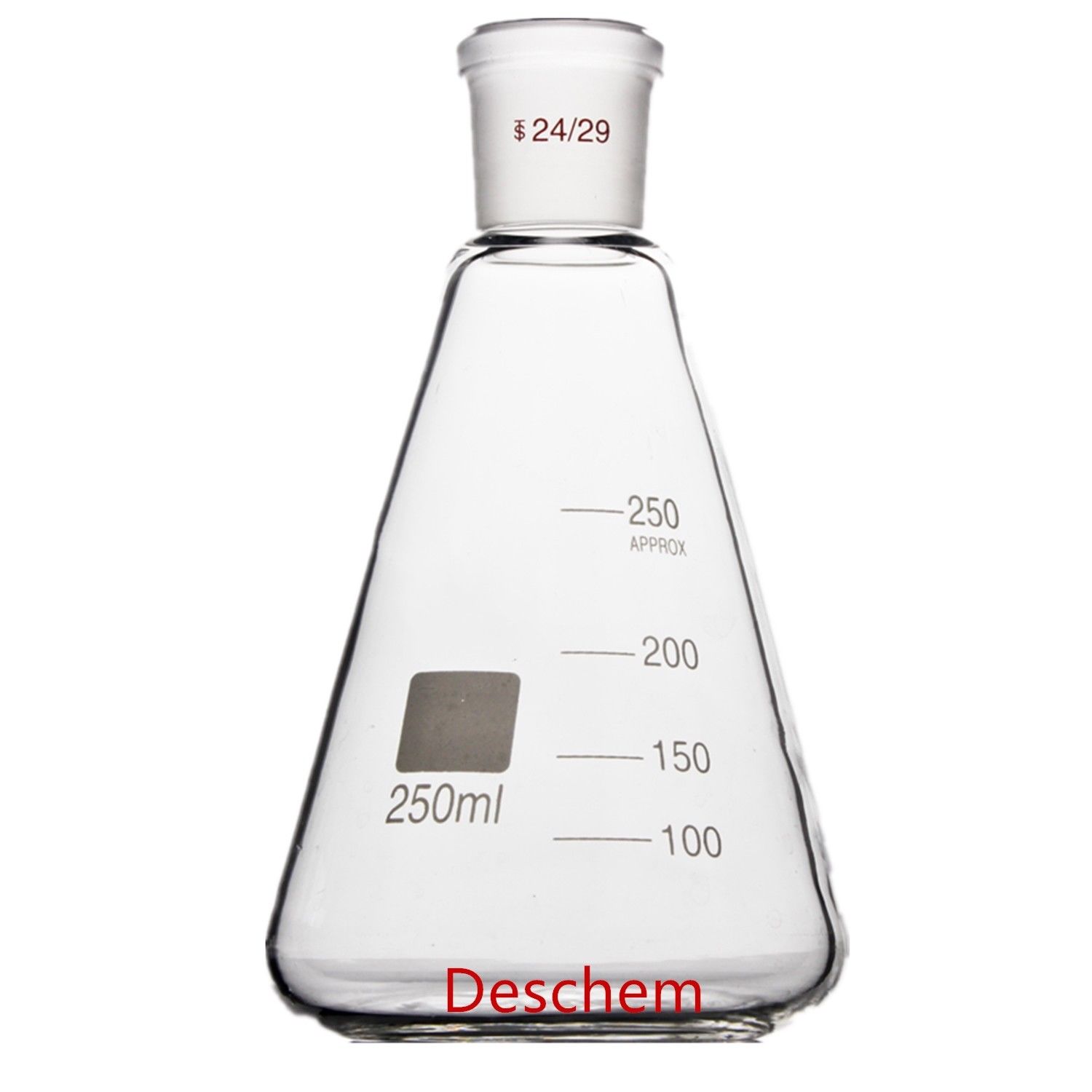500 ml 24/29 Lab Glas Destillatieopstelling Vacuüm Destilleren Kit Erlenmeyer