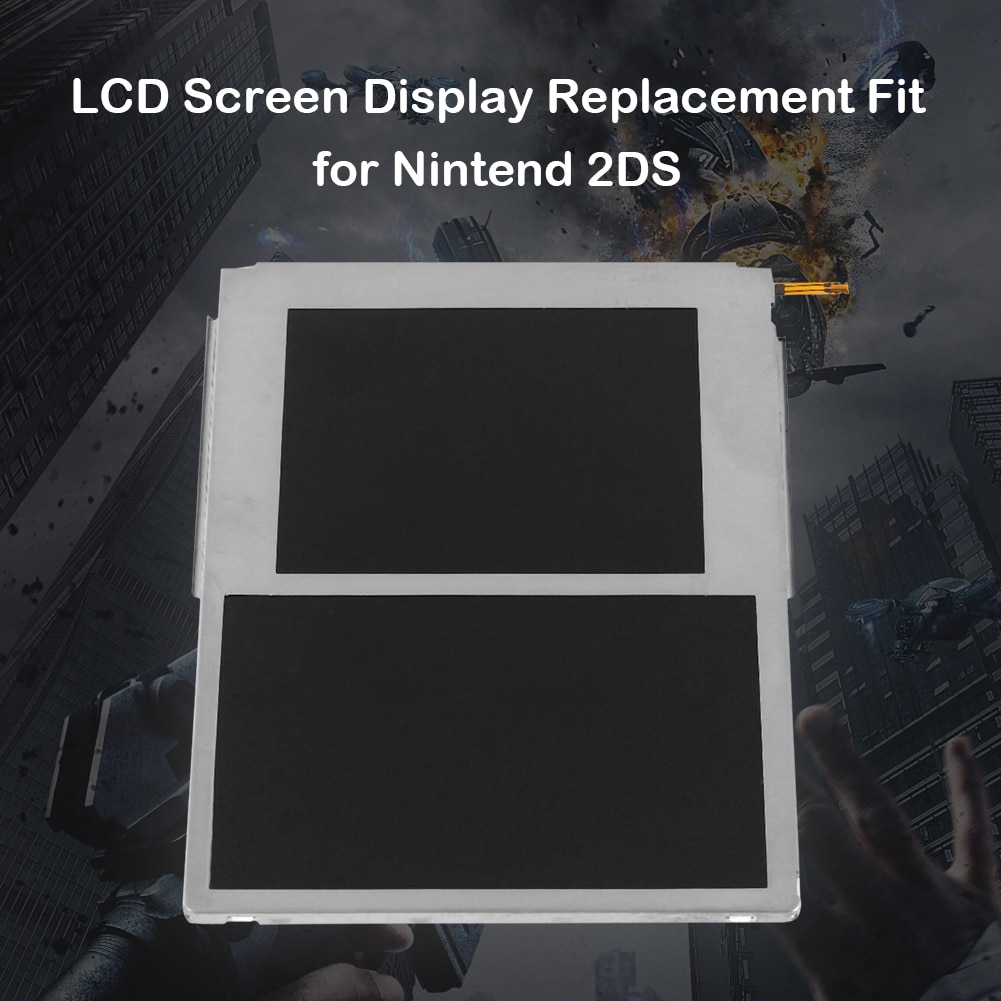 Originale Nuovo LCD per Nintendo 2DS Schermo LCD Superiore Inferiore Superiore Inferiore di Ricambio Parte di Riparazione Professionale