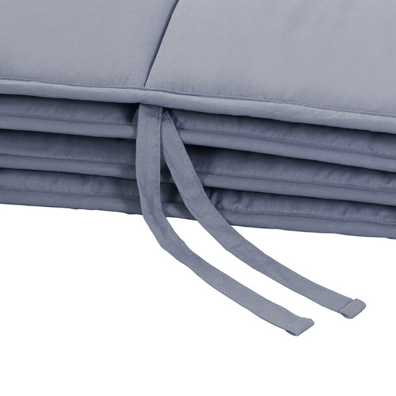 Parachoques para cuna de bebé, Protector de cuna para recien nacidos, almohadas, cojín para cama infantil, esterilla, ropa de cama, decoración de habitación, 4 Uds.