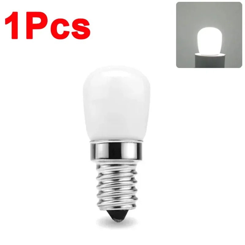 LED Refrigerator Lamp E12 Light Bulb 220V LED Refrigerator Lamp Screw Bulb for Refrigerator Display Cabinet Home Lighting: Red