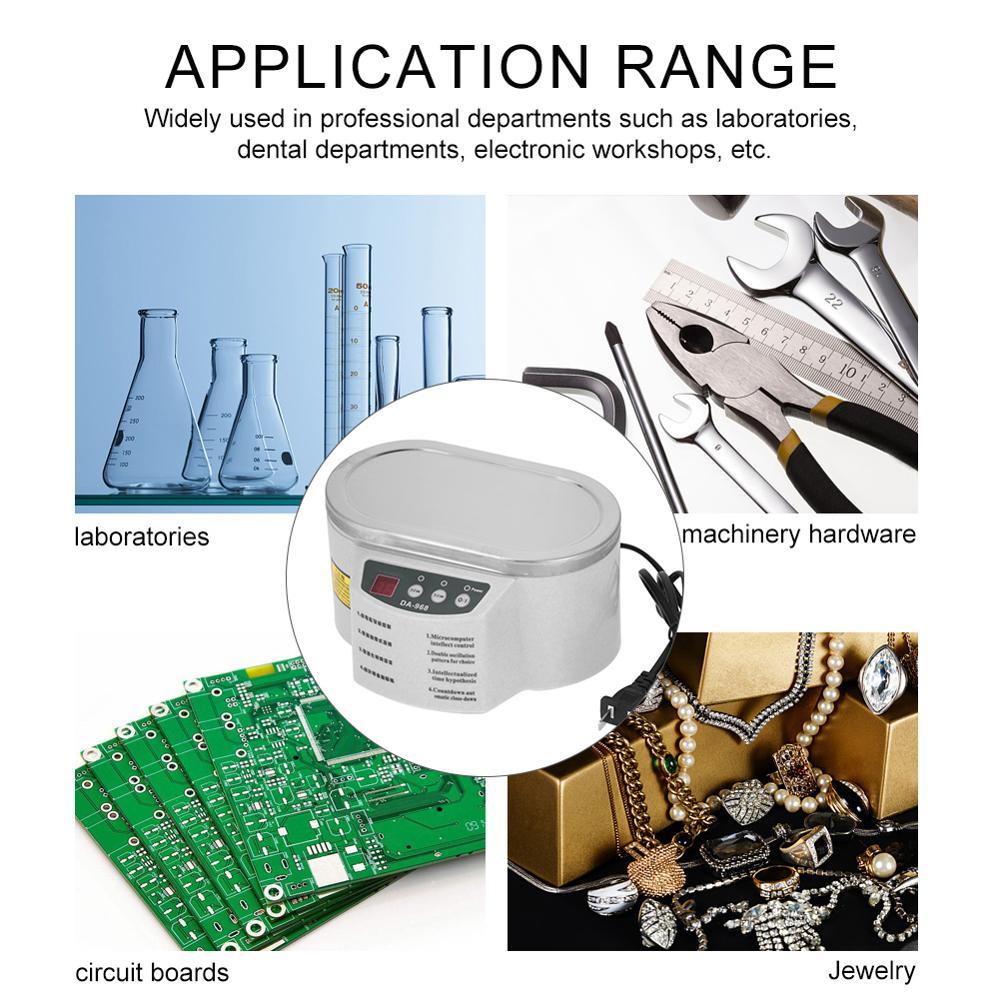1Pcs Mini Ultrasone Reiniger 600 Ml 40 Khz Ultrasone Cleaning Ta-Nk Machine Ac 220V 50 hz