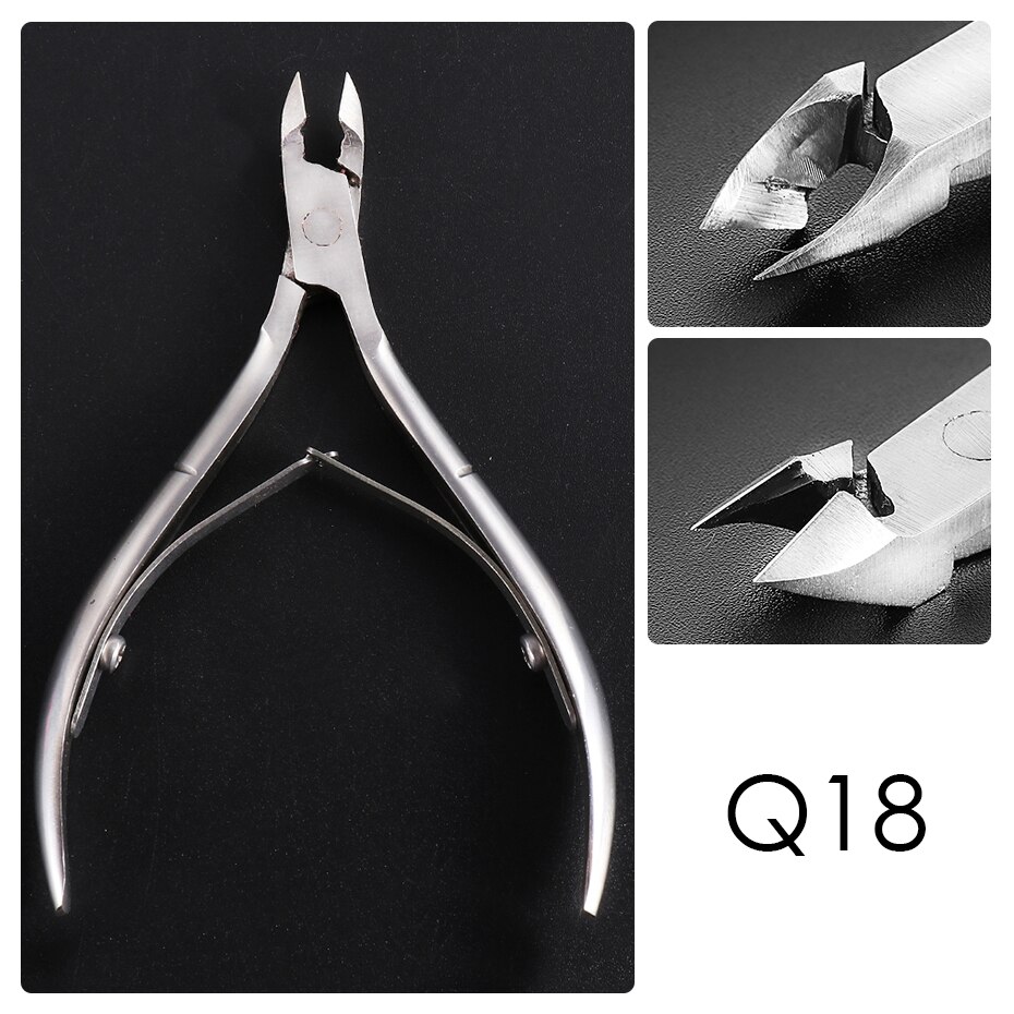Coupe-ongles en forme de bec d&#39;aigle, pour pédicure, pince à ongles incarnés, Paronychia, ciseaux, outils de manucure, PPQ1-23: Q18