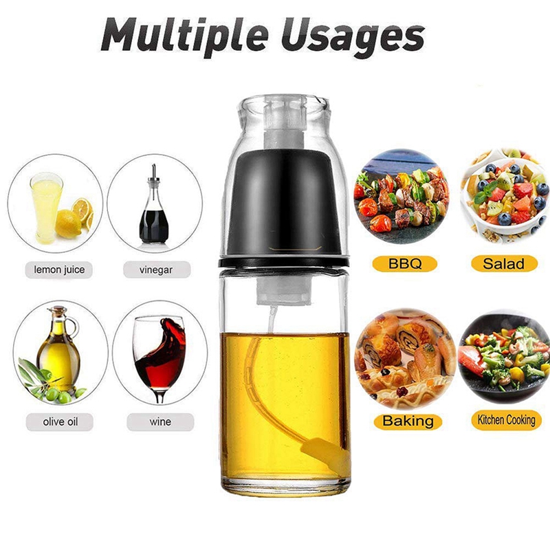thumbnail interactive-video image 1 of Oliver Oil Sprayer 6oz - Non-Aerosol Cooking Oil Mister For Healthy Low-Oil Cooking 1 of 3