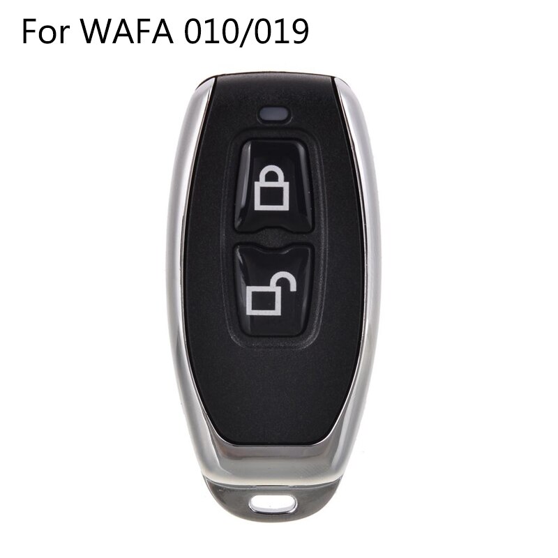 WAFU, 433 MHz, controlador remoto de la cerradura de la puerta de Control remoto clave para WF-010 WF-019 WF-011A Invisible cerradura de la puerta: 1pcs For 010 019