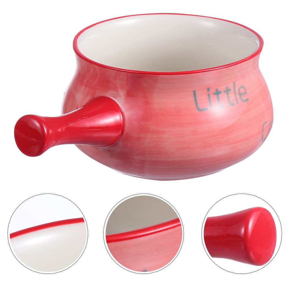 1pc Adorable Non-stick Soup Pot Multifunctional Cooking Sauce Pan: Assorted Color
