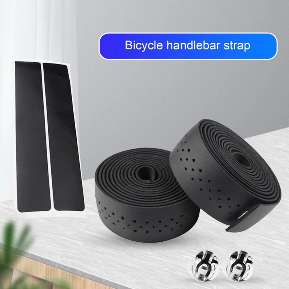 Bar Tape 6 Colors Handlebar Wrap Faux Leather Durable Stylish Bicycle Handle Bar Wrap