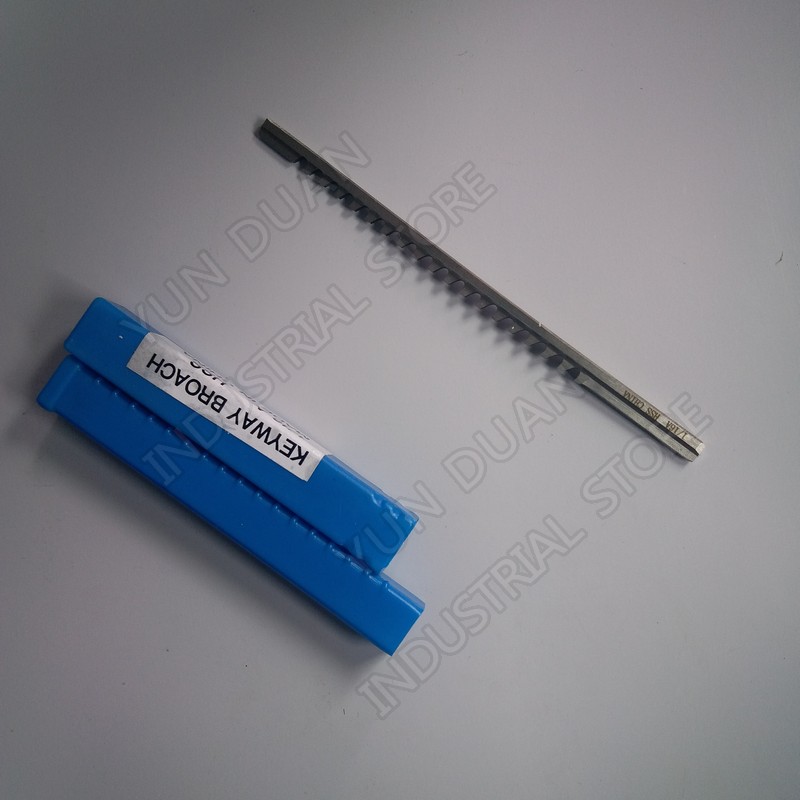 Keyway broach 1/16 "tommer en skub type højhastigheds stål hss skæreværktøj til cnc broaching machine metalbearbejdning