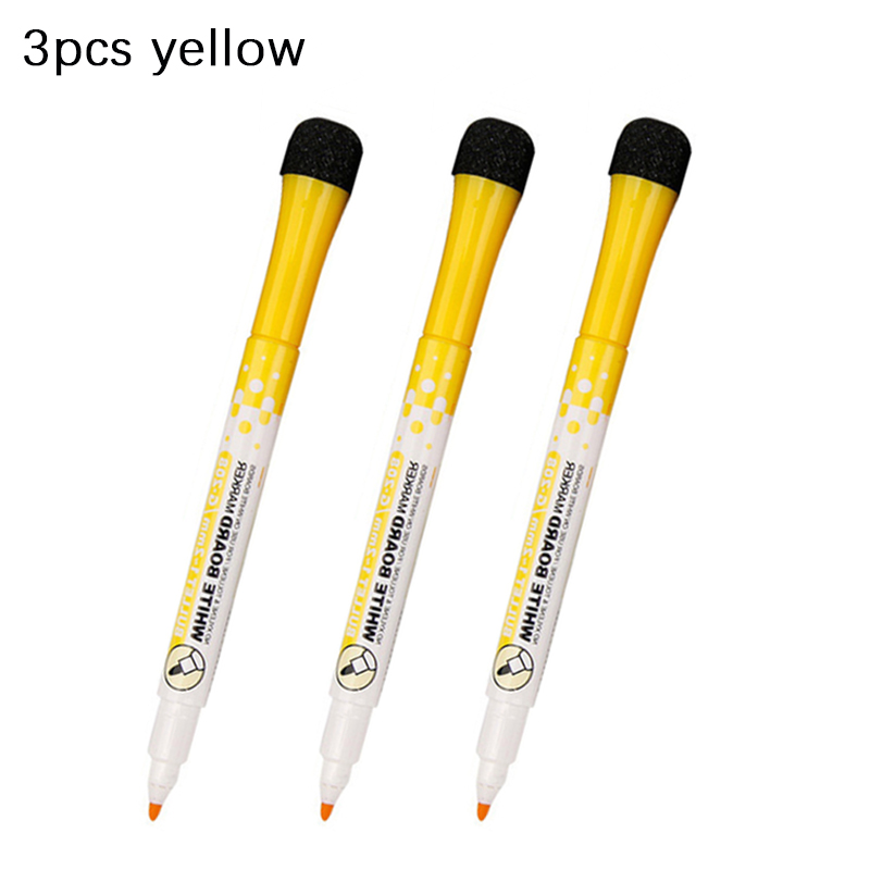 Stylos pour tableau blanc 8 couleurs, stylo magnétique à base d'eau avec capuchon effaçable, pointe Fine, peinture magnétique pour enfants, maison, bureau, école: Bleu