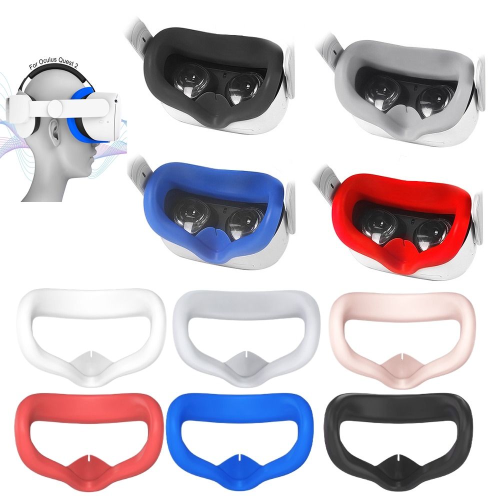 VR Headset Gesicht Silikon Abdeckung Kissen Weiche Pads Für Oculus Suche 2 VR Zubehör