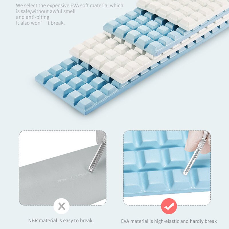 1M long baby bumper bed fence chocolate type thickened bumper EVA upgrade protection tear resistance and UV resistance