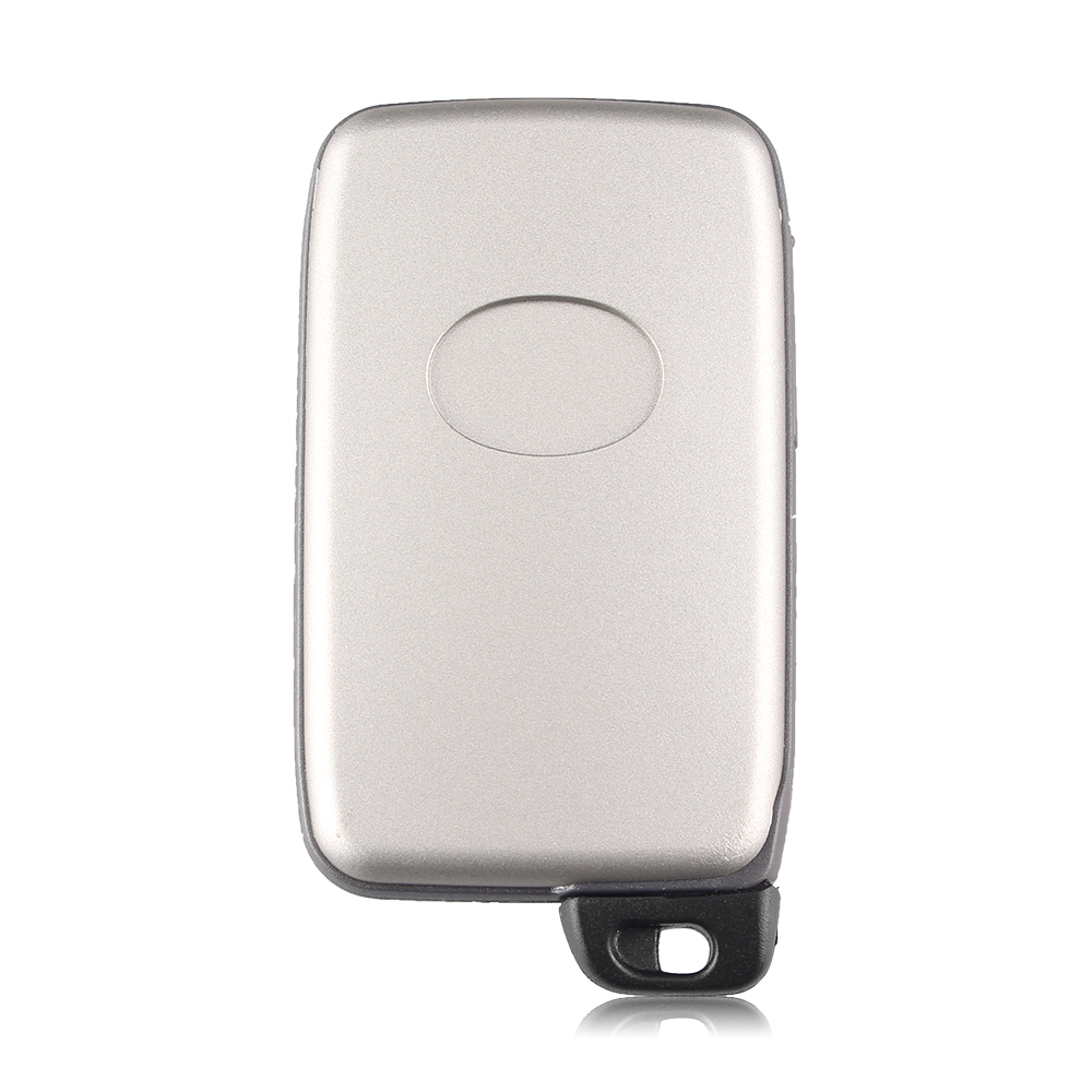 KEYYOU-Reemplazo de mando a distancia de 2/3 botones, funda de llave inteligente de coche para Toyota Camry, cubierta de llave FOB, carcasa en blanco con hoja