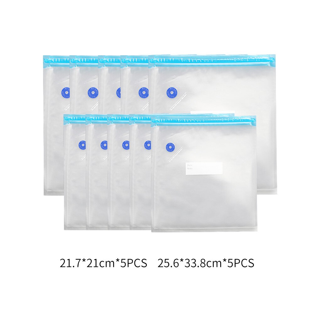 FUNHO – pompe à vide automatique USB pour aliments, Machine à emballer sous-vide, avec 5 sacs de recyclage, économiseur d'aliments: xdz-5pcs ddz-5pcs