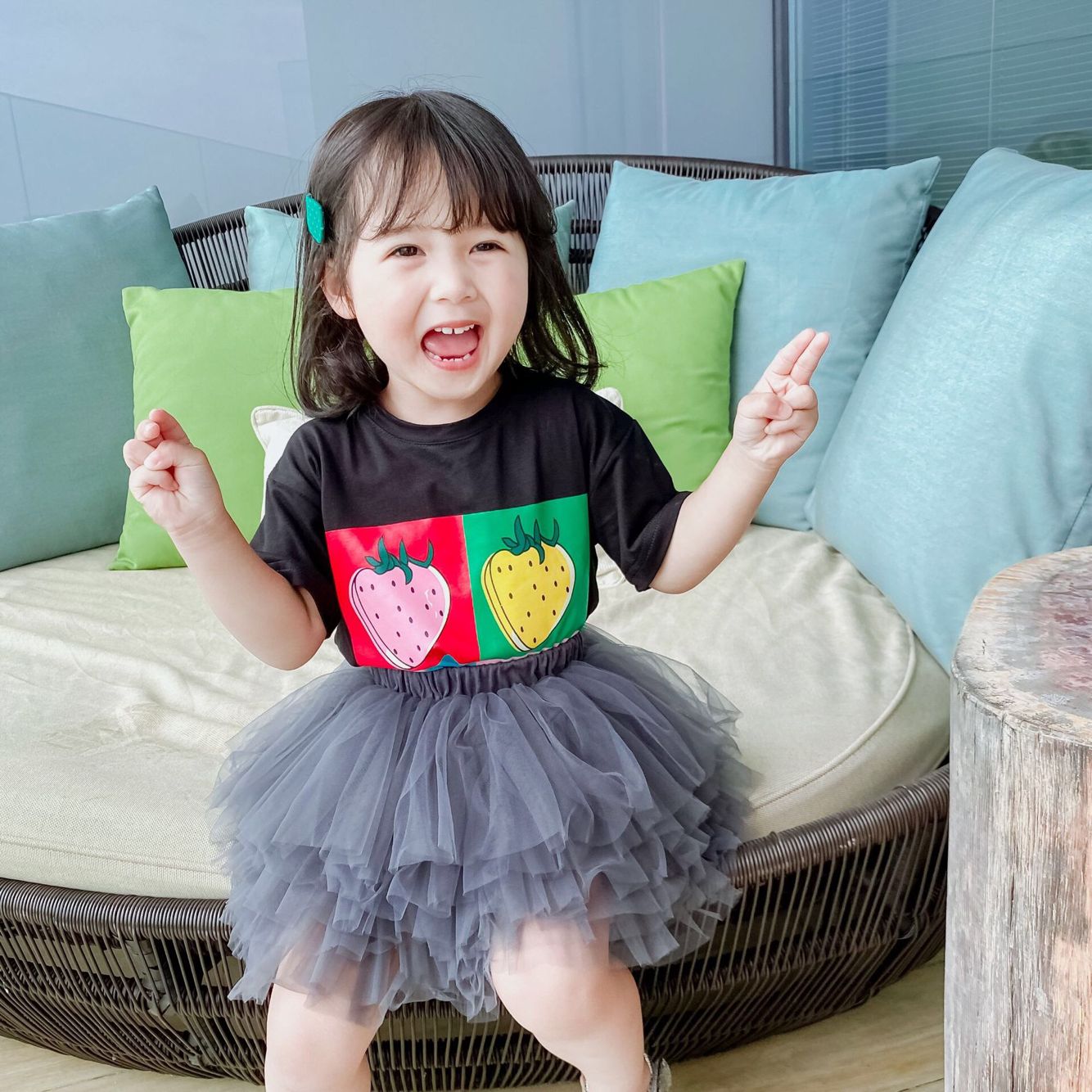 Baby Girls Princess Skirt Mesh Dance Costume Tutu skirt