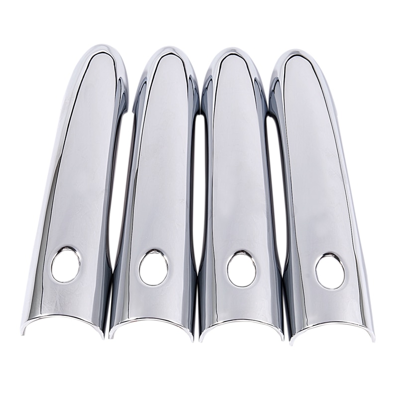 for Renault Scenic 2 Ii 2003 2004 2005 2006 2007 Chrome Door Handle Catch Cover Trim Cap Auto Accessories