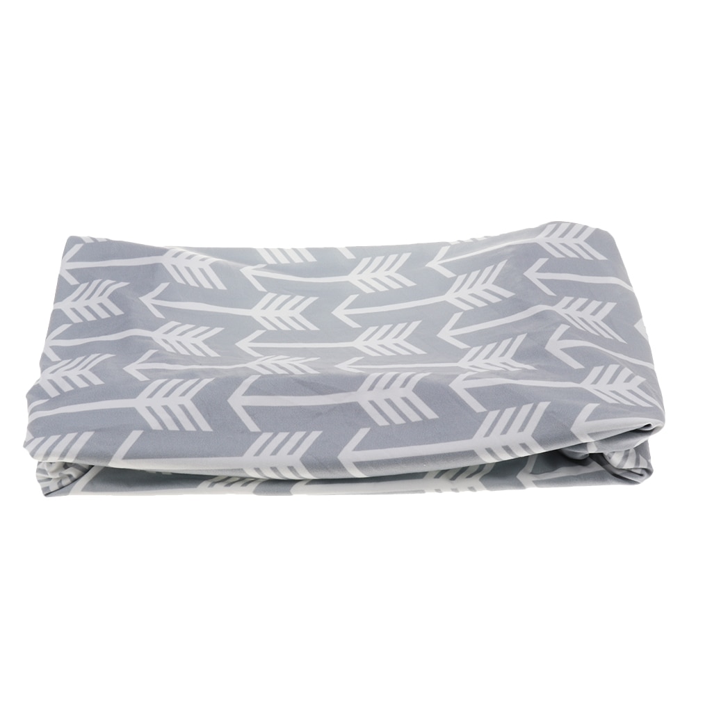 2Pieces Baby Changing Table Pad Contoured Diaper Change Cushion Nursery Perfect for Infant & Waterproof