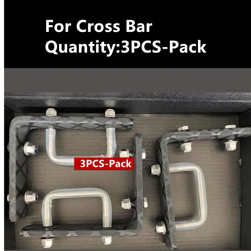 JayCreer Car Awning Mount Brackets For Roof Cross Bar Only