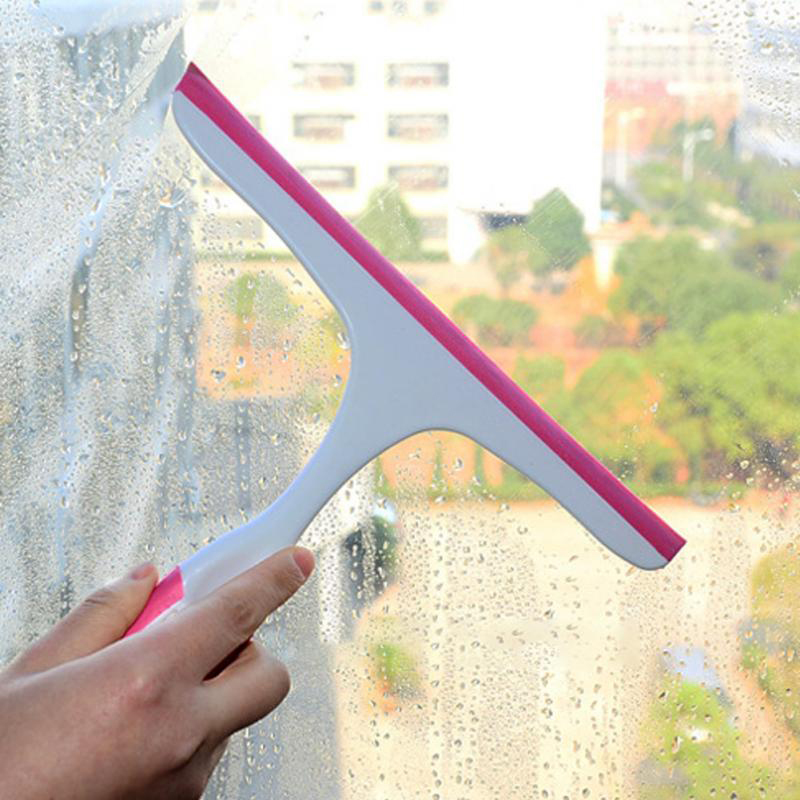 Window Glass Cleaning Wiper Squeegees Brush Washing Glass Scraper Glass Wiper Cleaner Kitchen Household Window Cleaning Tools