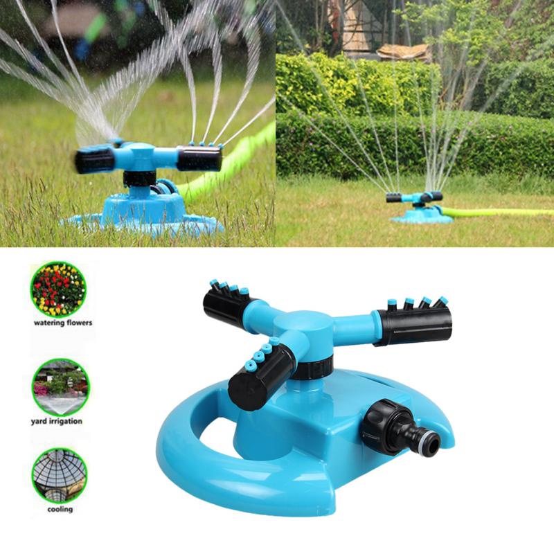 360 ° Tuin Sprinklers Automatisch Sproeisysteem Gras Gazon Roterende Water Sprinkler Nozzles Tuin Irrigatie Gereedschap