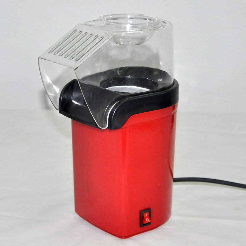 Husstand elektrisk majs popcorn maker sund luft oliefri popcorn maker majs popper til køkken pop majs maskine: Rød