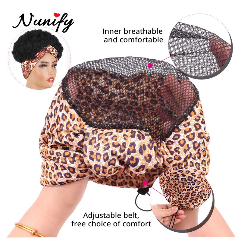 Nunify Mesh Wig Cap Linked Headband For Making Wigs Drawstring Hair Net For Hair Bun Crochet Headband Wig Cap Hair Band Wig Caps