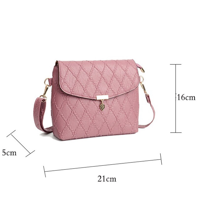 Japonés y coreano Simple damas de cuero de hombro Mini bolsa de mensajero bolso largo de las mujeres de embrague