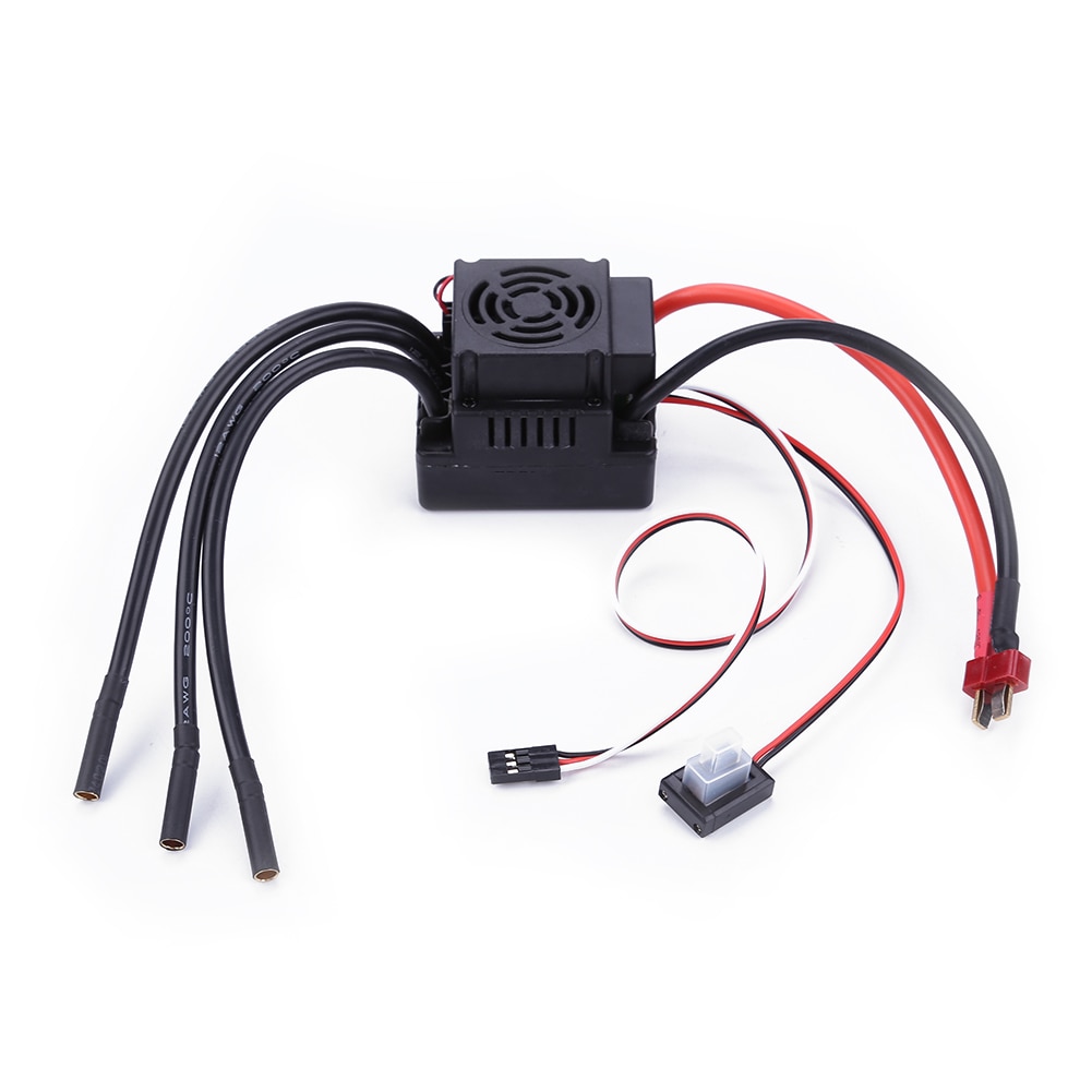 Impermeabile ESC 60A 80A 120A S-80A S-120A Brushless ESC Regolatore di Velocità Elettrico con 5.5V / 3A BEC per 1/8 1/10 1:10 RC Auto