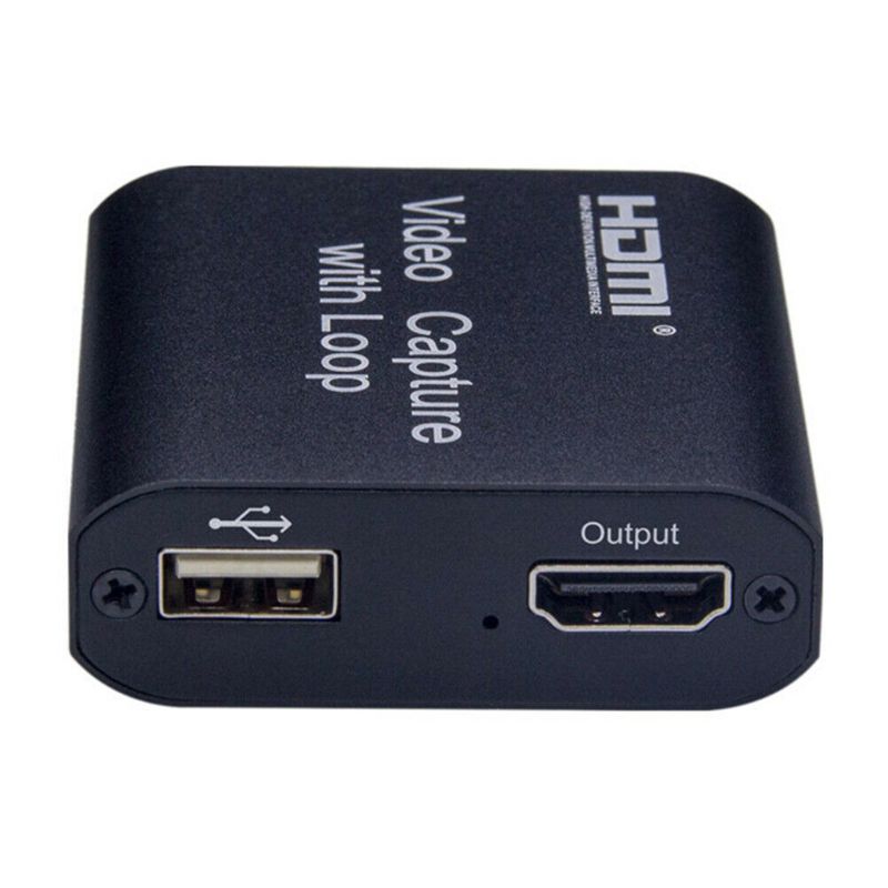 HDMI Video Capture Card Screen Recorder USB2.0 1080P High Definition Game Capture Streamer Device