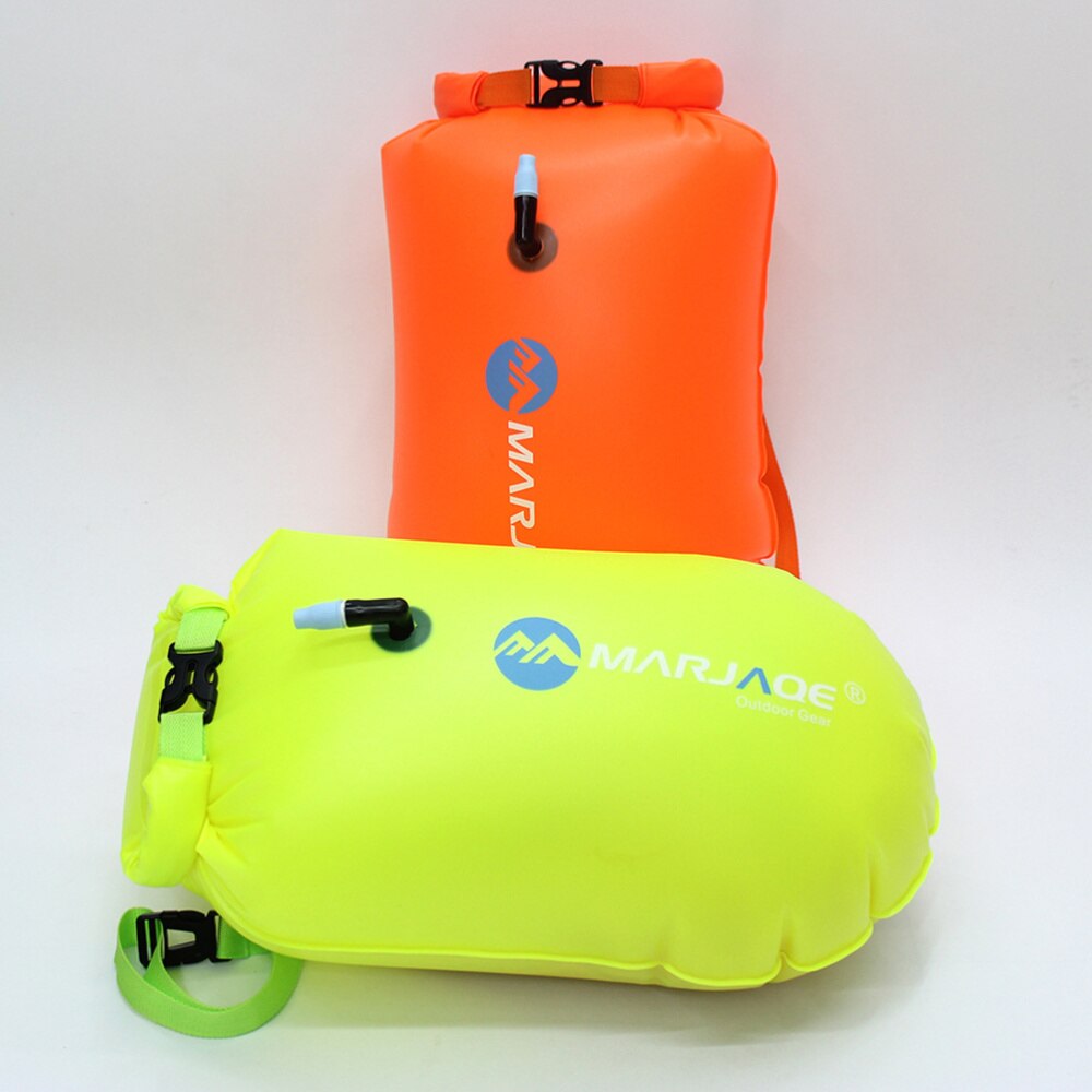 20l dicke, wasserdichte pvc-ausrüstungstaschen, aufblasbare schwimmhilfen für outdoor-sportarten wie bootfahren, kajakfahren, angeln, rafting, schwimmen und camping.