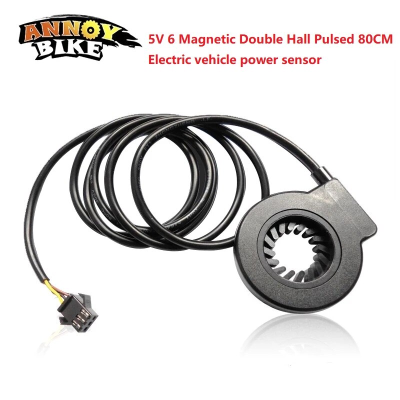 PAS Sensor 5 v 6 Magnetische Punten 1:1 Trapondersteuning Sensor Hall Sensor Puls Signaal Elektrische Scooter E-bike conversie Onderdelen