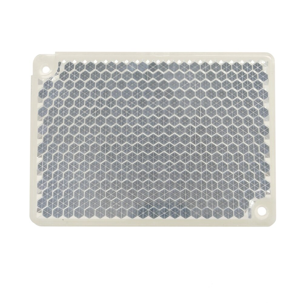 BeMatik - Espejo reflector catadióptrico rectangular para fotocélula fotoeléctrica 72x52mm