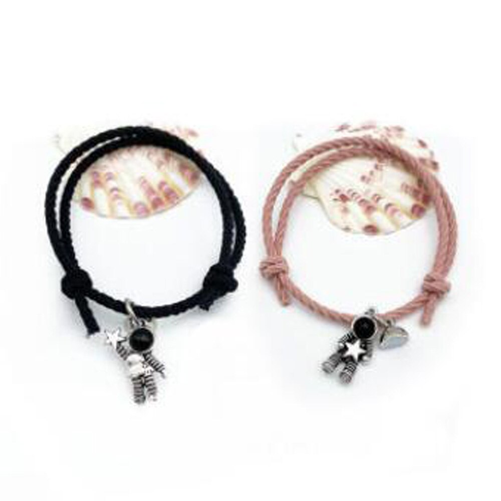 Magnet Paar Armband Trendy Stern Astronaut Armband Charme Attraktive valentinstag für Frauen Männer 2 teile/satz