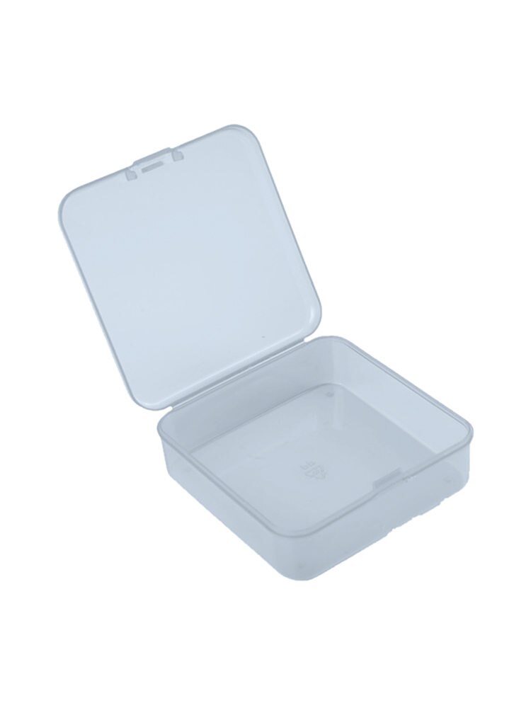 PP Clear Lidded Small Plastic For Trifles Parts Tools Storage Box Jewelry Display Box Screw Case eads Container