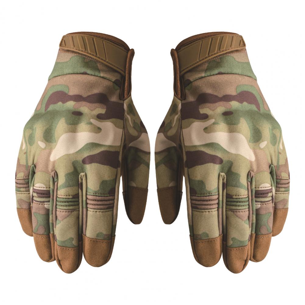 Geen Benauwdheid Vakmanschap Outdoor Camouflage Handschoenen Voor Klimmen