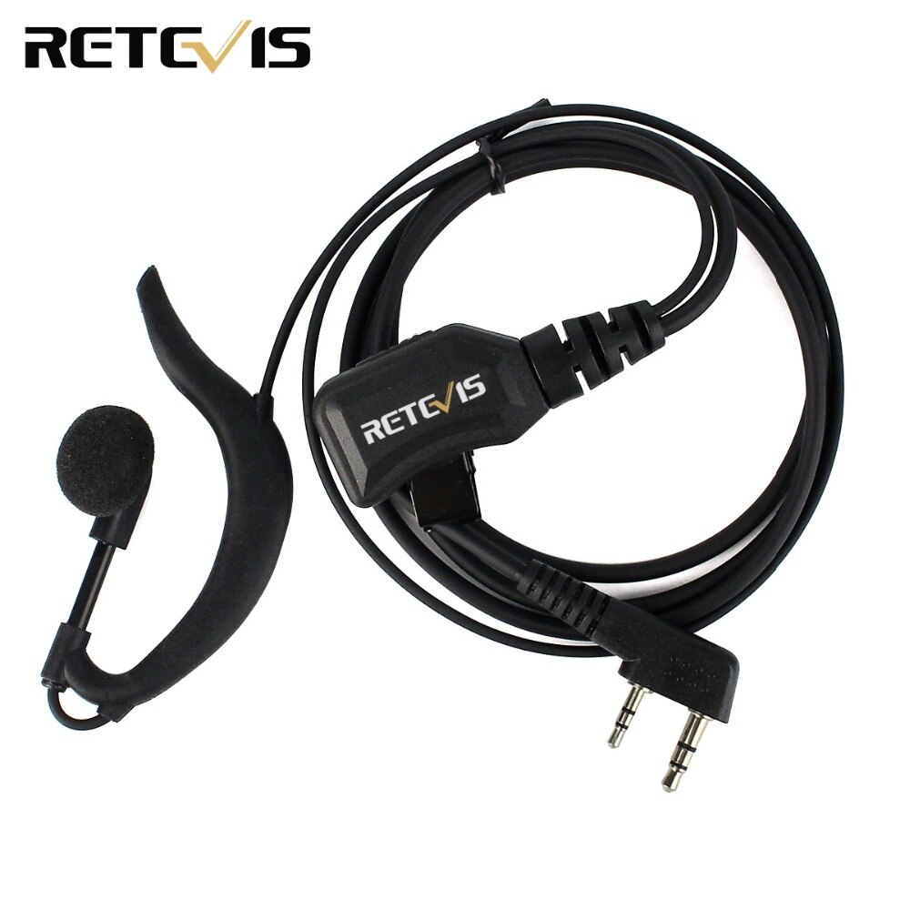 Retevis R-111 PTT Oortelefoon PU Draad Treksterkte Voor Kenwood Retevis H777 RT5R BAOFENG UV-5R BF-888S TYT Radio Walkie Talkie C9037A