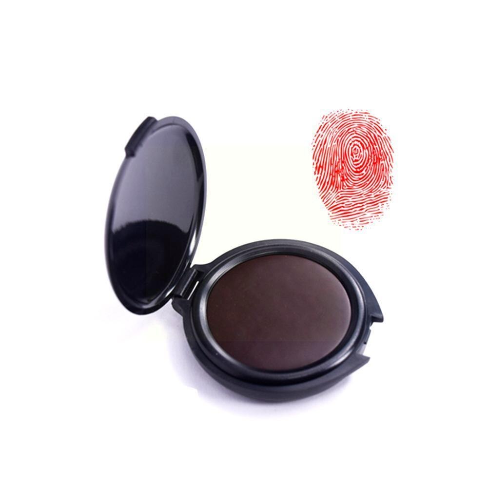 1pc Fingerprint Ink Pad Thumbprint Ink Pad For Notary Supplies Identification Security Id Fingerprint Cards Fingerprint Kit Y5b1