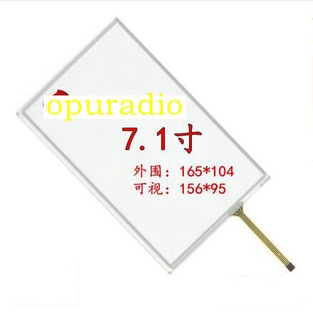 Opuradio 7.0inch lcd-scherm LAM070G004A GCX156AKM-E alleen touch digitizer voor Peugeot 208 308 Citroen C5C4L C3XR Auto auto