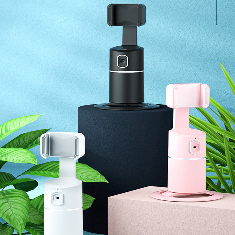 Smart AI Mobile Phone Tracking Stand Smart 360°Rotation Face Tracking Holder Selfie Stick&amp;Handheld Gimbal Stabilizer For Phone