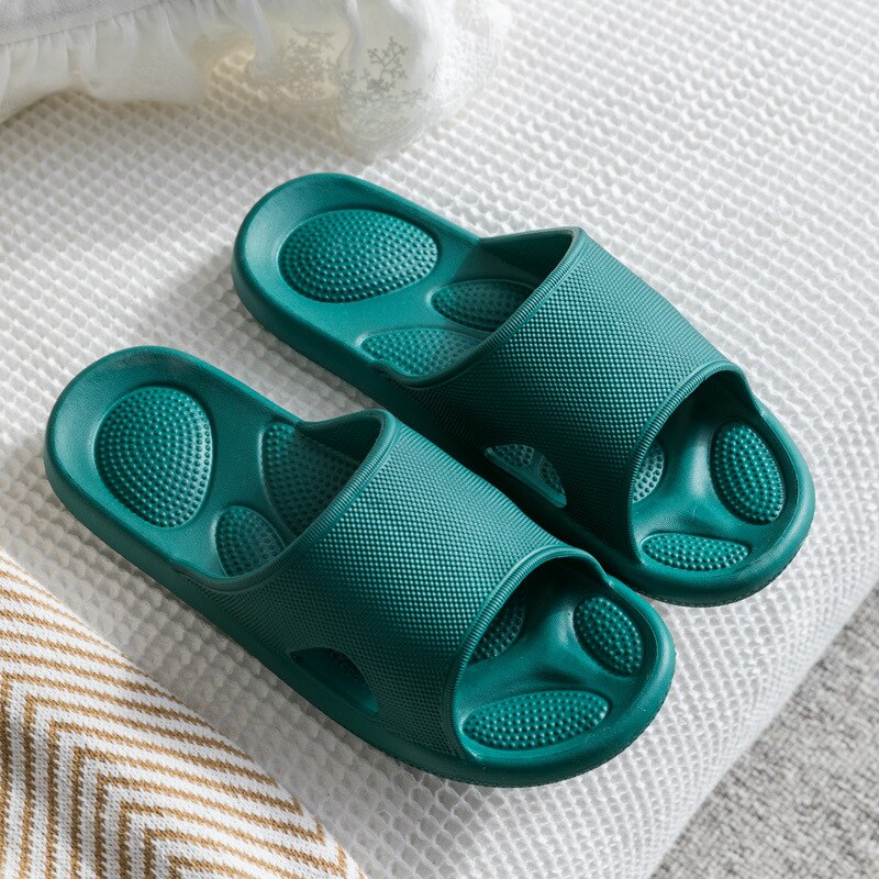 Xiaomi Home Massage Slippers Men Indoor Bathroom Non-slip Soft Sole Sandals Couple Summer Outdoor Flip Flop Mens Womens Shoes