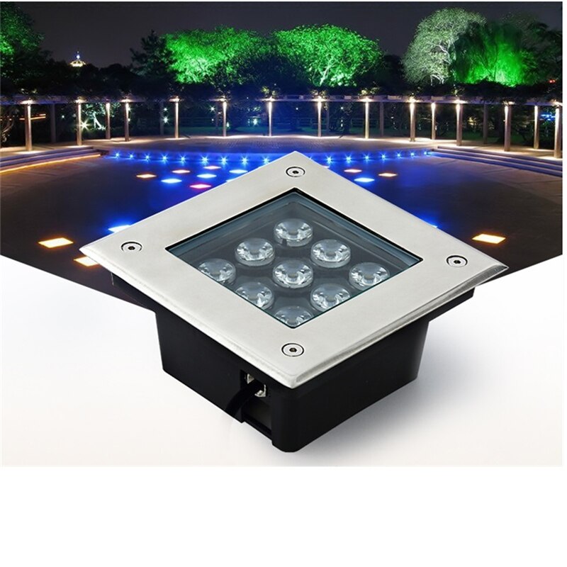 4W/5W/9W/12W/16W Square LED underground light , 85-265Vac, IP67 led built in lamp ,outdoor waterproof inground spot light