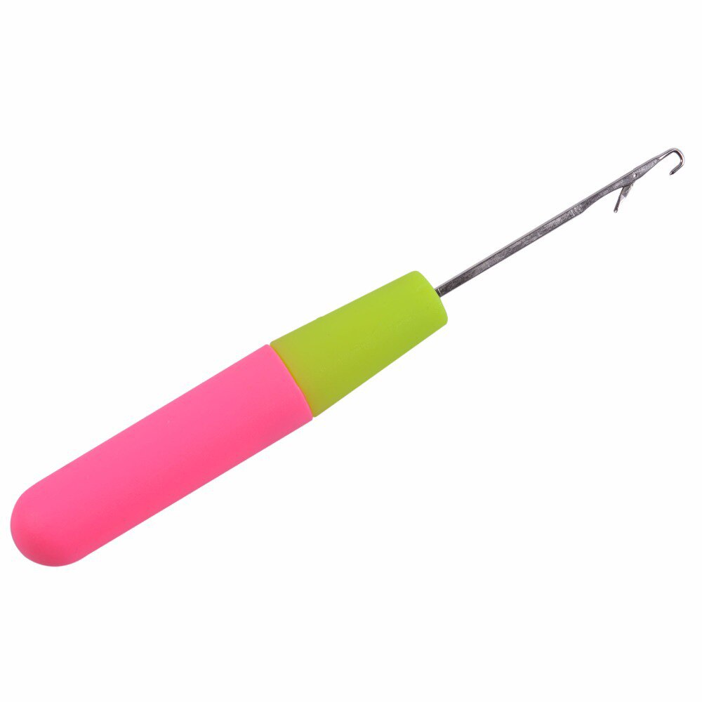 Lot de 5 aiguilles à Crochet pour tresses, tissage de cheveux Jumbo et torsadés
