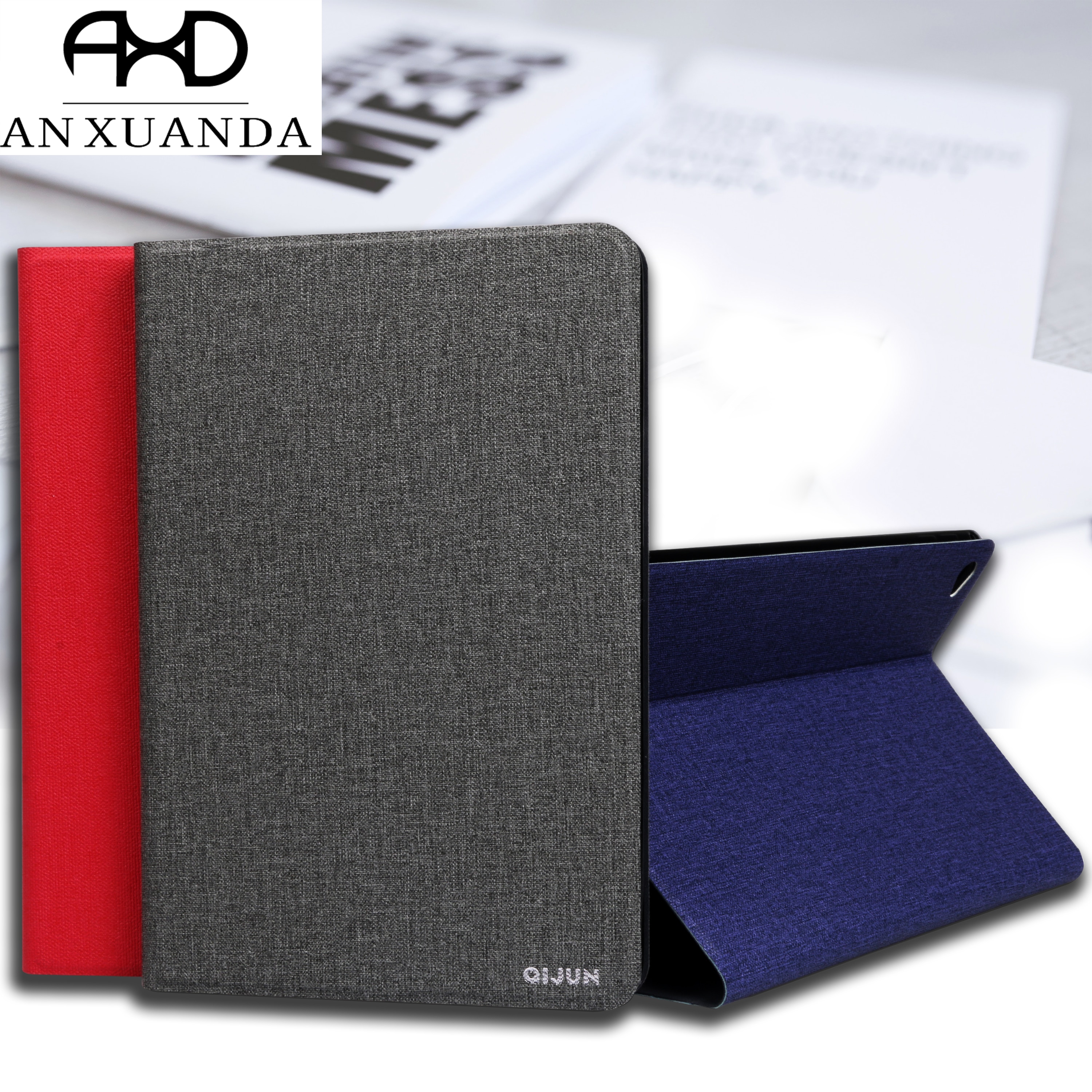 QIJUN Case For Huawei T1 10 9.6&#39;&#39; T1-A21W Flip Tablet Case for Huawei MediaPad T1 T1-A21L T1-A23L Honor Note Cover Fundas Stand