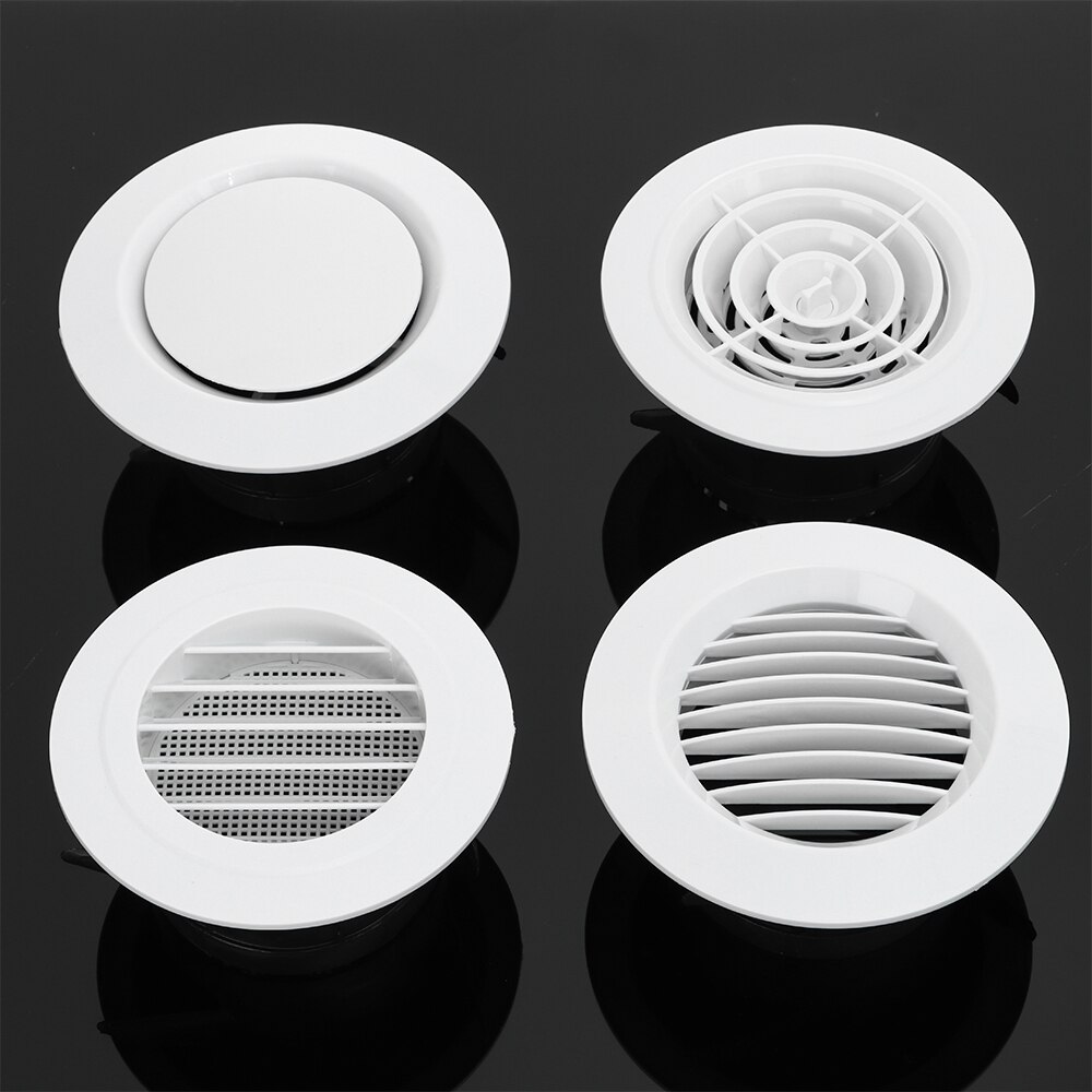 Ronde Air Vent Extract Klep Grille Diffuser Ducting Ventilatie Cover 100/150Mm Vents Cover Ventilatie Roosters Luchtcirculatie