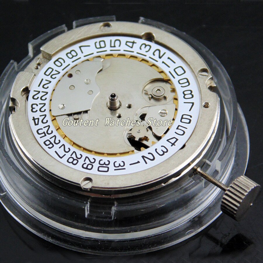 Date seagull 2551 automatisk mekanisk bevegelse passer parnis armbåndsur til menn