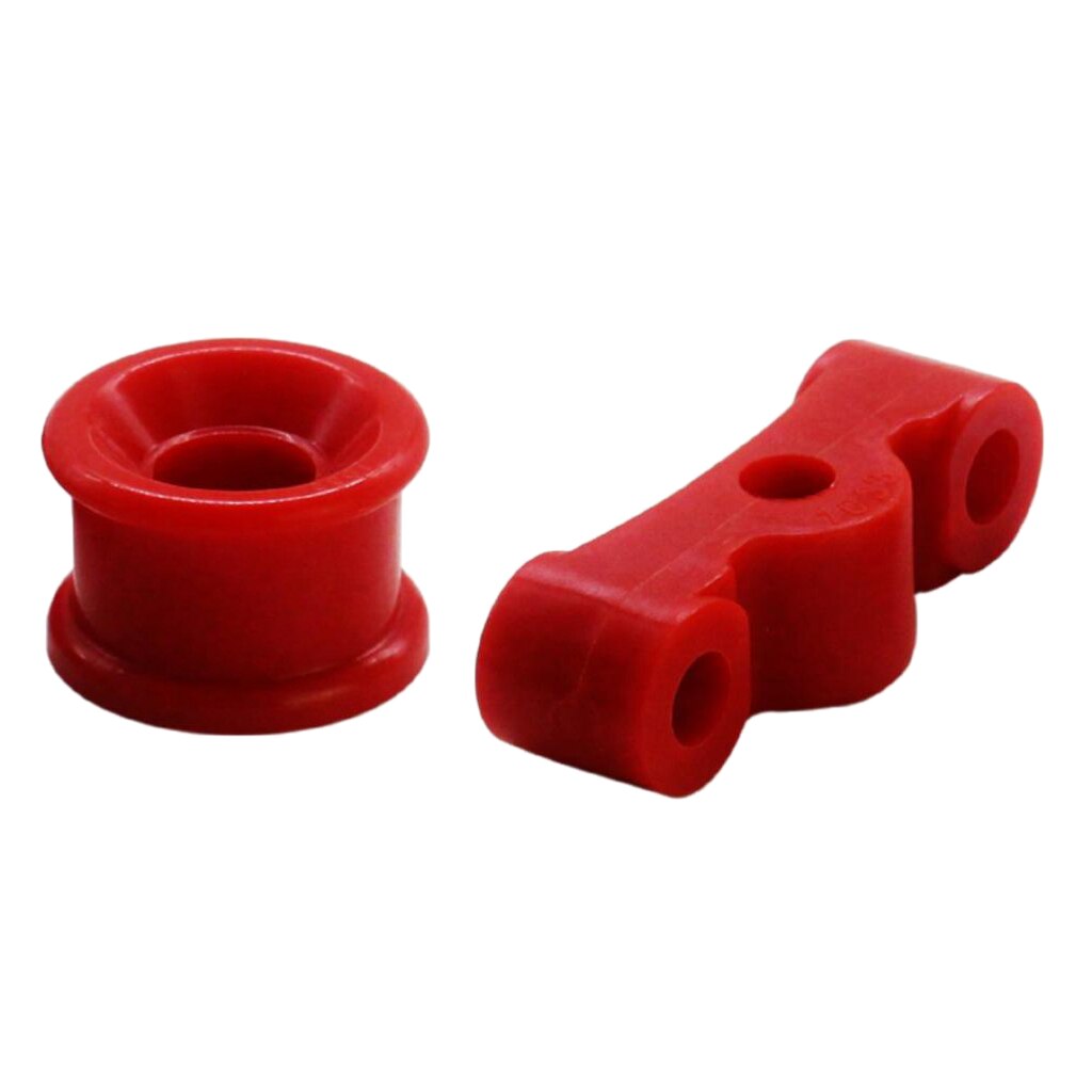 2X Red Polyurethane Shifter Bushing Kit For 1988-2000 CIVIC B16 B18