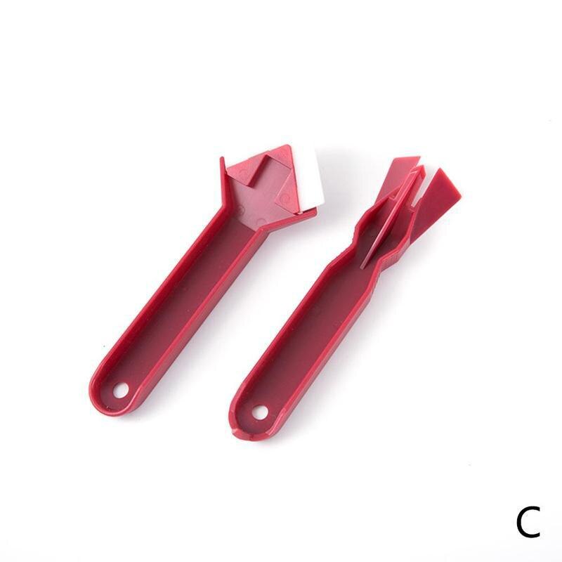 2 pcs/set Hand Tool Set Joint Silicone Glass Cement Scraper Caulking Finishing Sealant Grout Remover Spreader Spatula